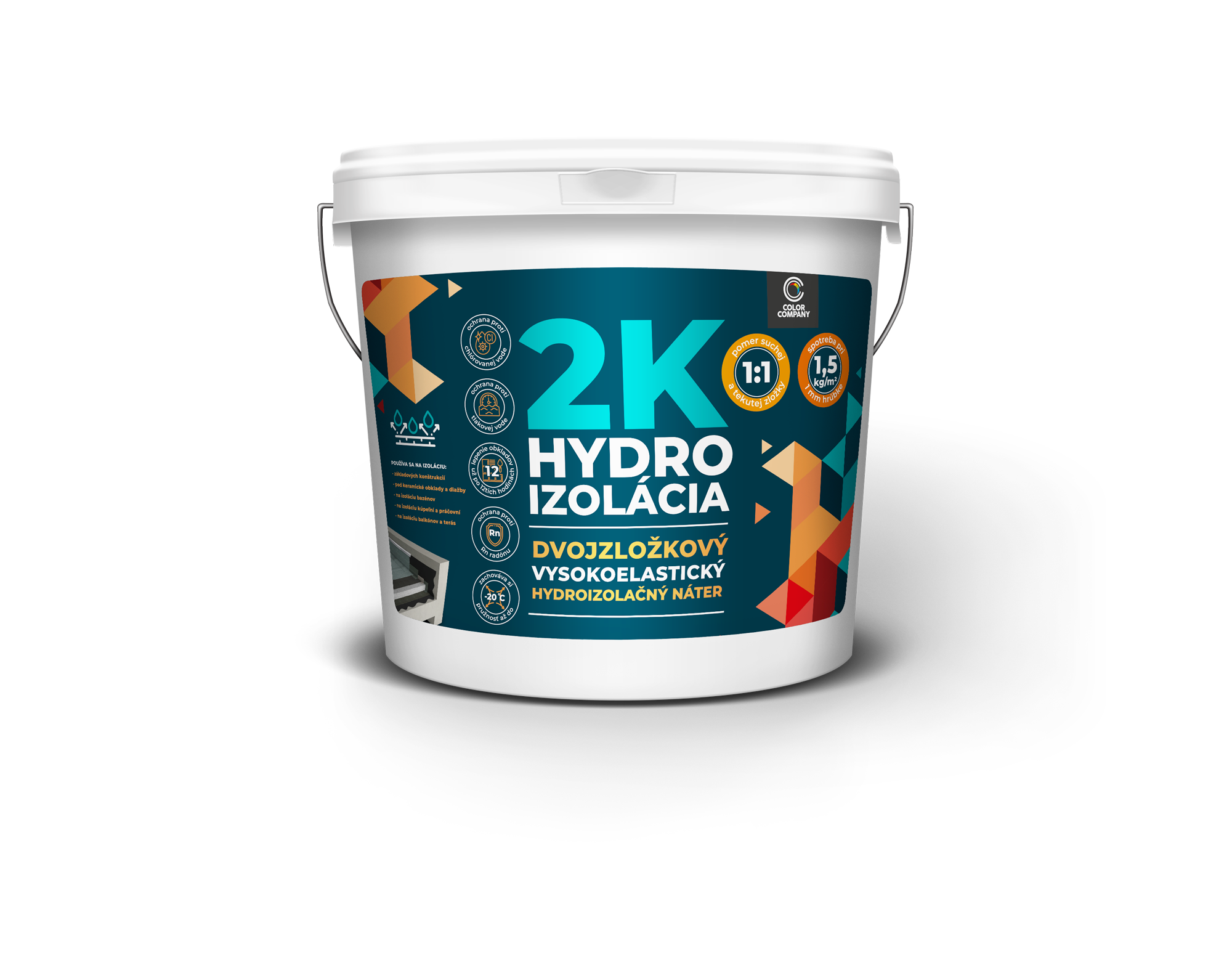 E-shop COLOR COMPANY Hydroizolácia 2K dvojzložková 10kg