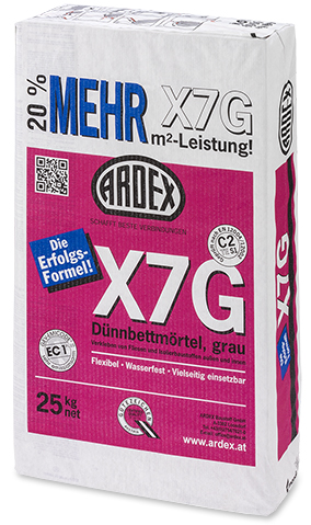 E-shop ARDEX X7G Šedá,25kg
