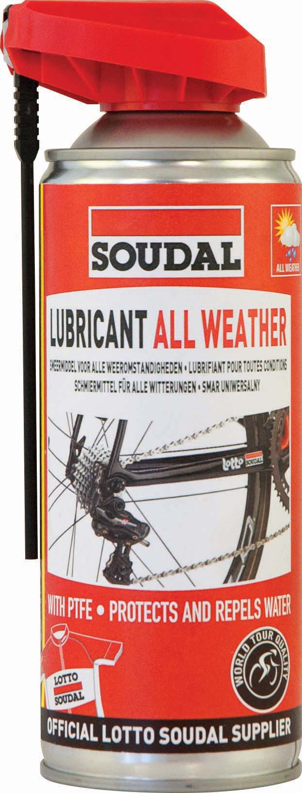 Soudal LUBRIFICANT ALL WEATHER PTFE mazivo 400ml