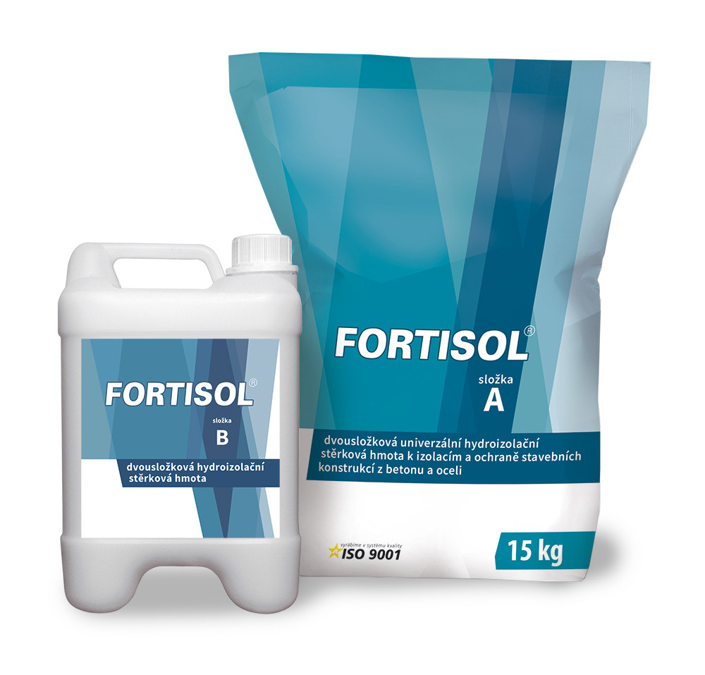 E-shop ETERNAL FORTISOL hydroizolačná stierková hmota Šedá,5kg zložka B