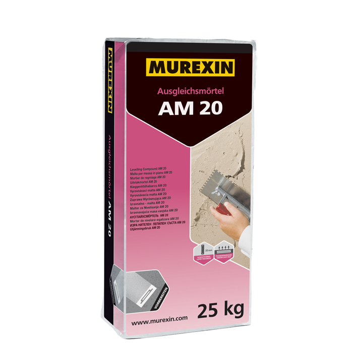 E-shop Murexin vyrovnávacia malta AM 20 25kg