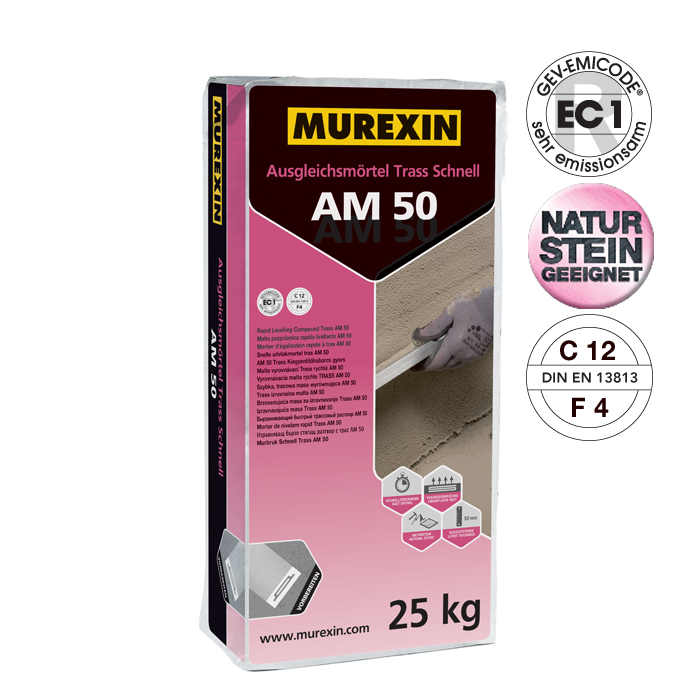 E-shop Murexin rýchla vyrovnávacia malta Trass AM 50 25kg
