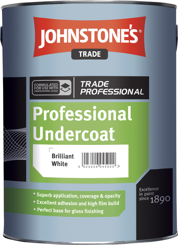 JOHNSTONE\'S Professional Undercoat - Podkladová syntetická farba Brilliant White,1L