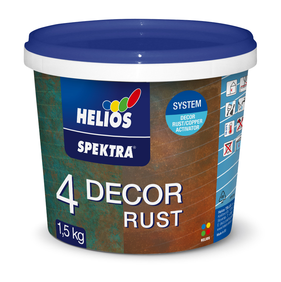 HELIOS SPEKTRA DECOR  RUST,1.5kg