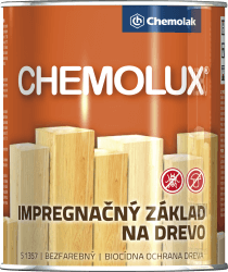CHEMOLAK CHEMOLUX S 1357 impregnačný základ na drevo Bezfarebná,2.5L