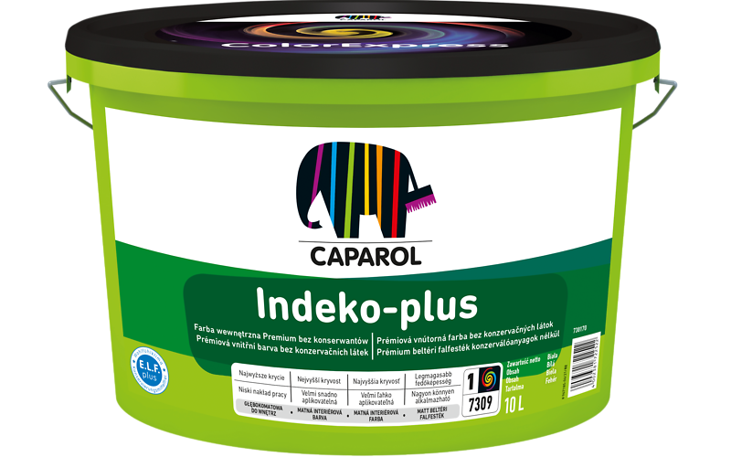 Caparol Indeko-plus   Biela,10L