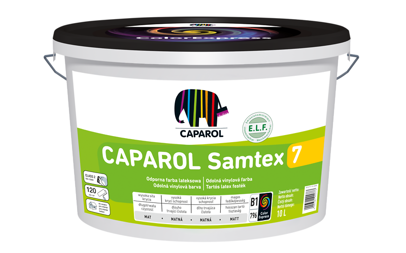 Caparol Samtex 7 Biela,5L