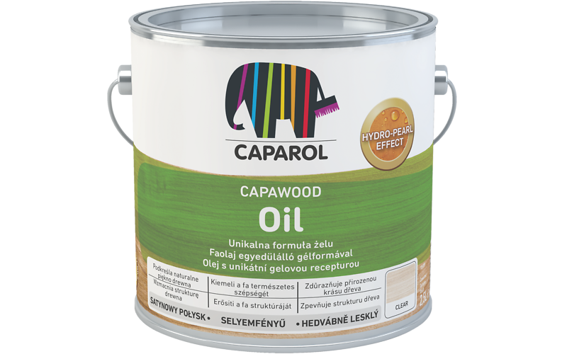 Caparol CapaWood Oil Transparentná,0.75L