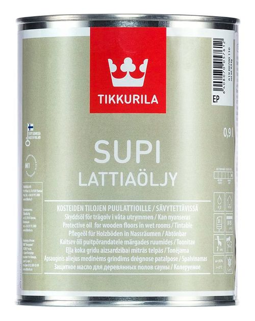 E-shop Tikkurila SUPI LATTIAÖLJY ochranný olej 0.9L