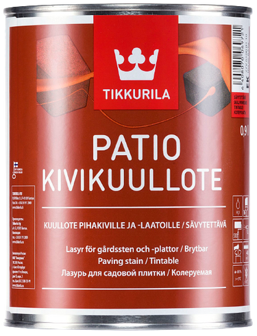 E-shop Tikkurila PATIO KIVIKUULLOTE Moridlo na dlažby TVT EK00,0.9L