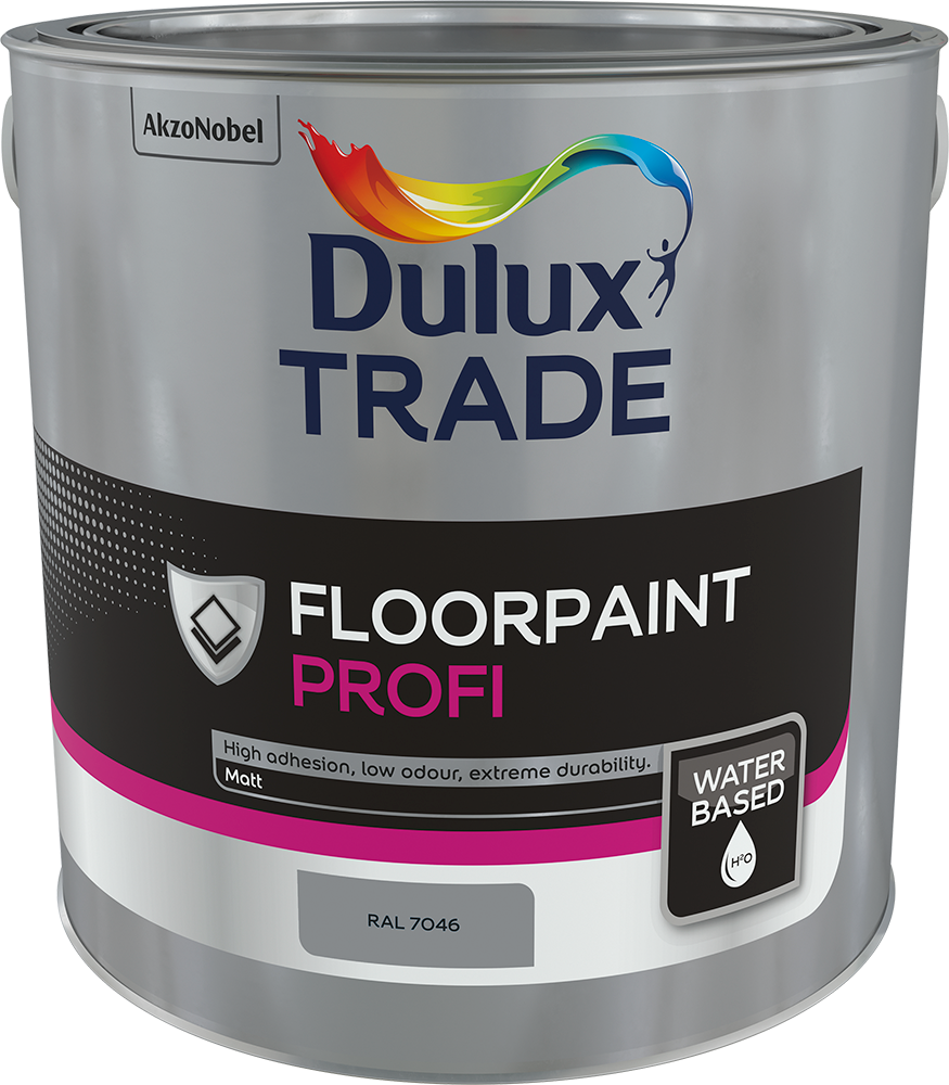 DULUX Floorpaint Profi náter na betón RAL7046 sivá,2.5kg