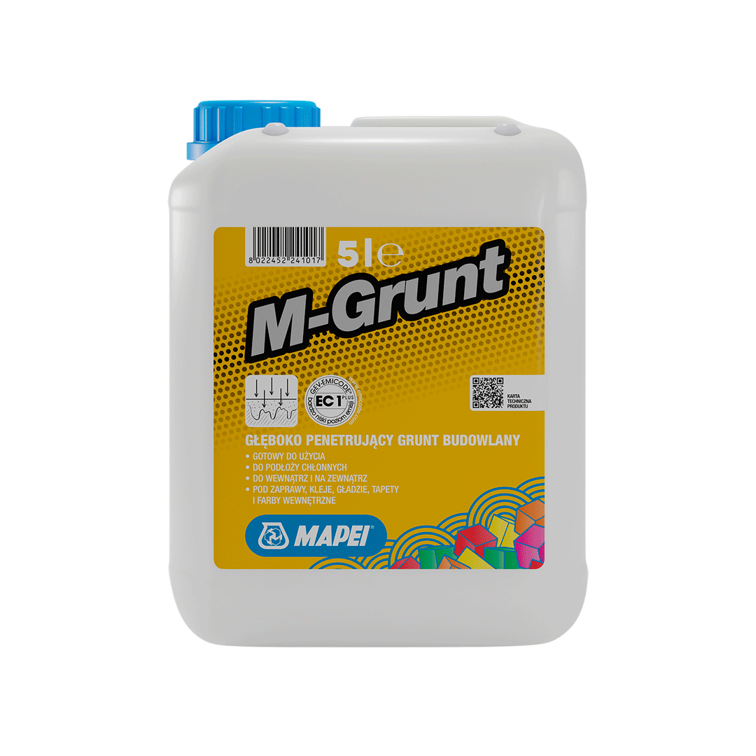 Mapei  M-GRUNT - hĺbková penetrácia 5L