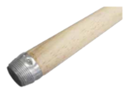 E-shop CEDRIC Drevená rúčka s kovovým závitom 130cm