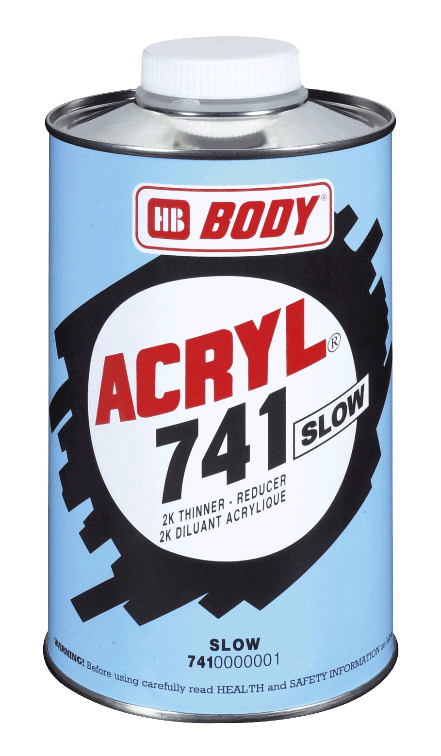 E-shop HB BODY Body 741 Acryl thinner slow 1L