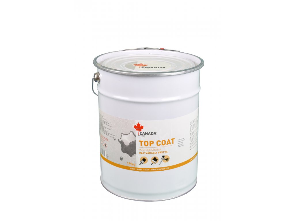 E-shop Canada Rubber TOP COAT - polyuretánová uzatváracia vrstva, UV odolná 19kg