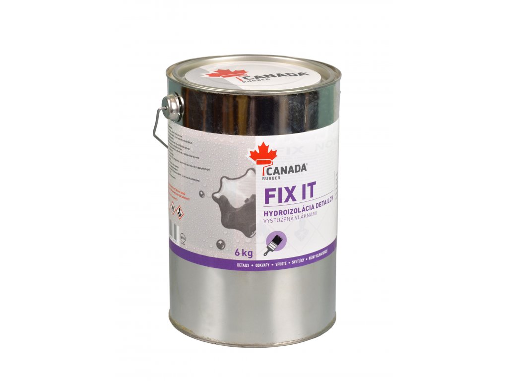 E-shop Canada Rubber FIX IT - hydroizolácia detailov vystužená vláknami