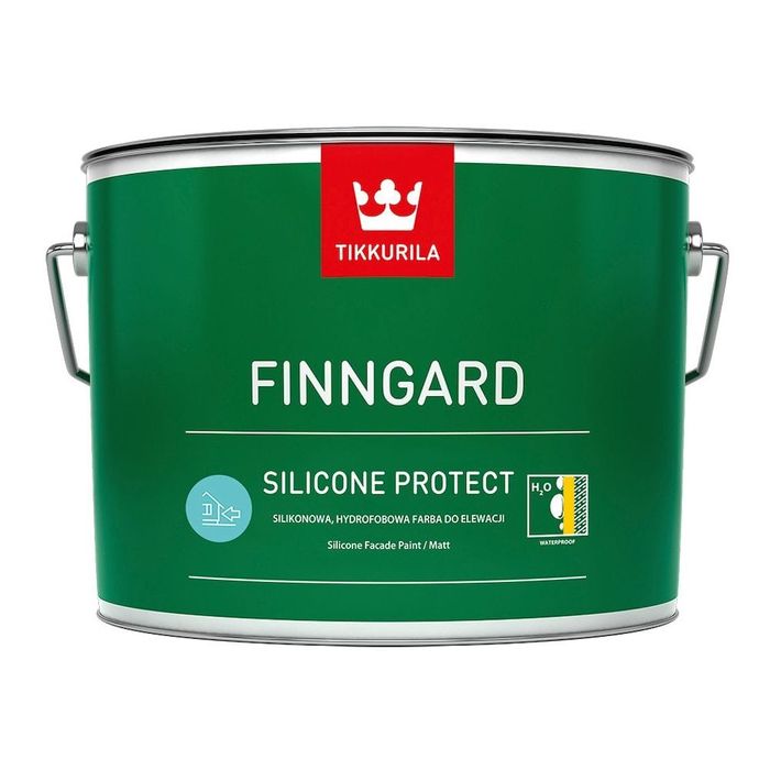Tikkurila Finngard Silicone Protect - silikónová fasádna farba 10L