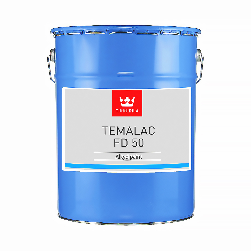 Tikkurila TEMALAC FD 50 - pololesklý náter na oceľové povrchy 20L