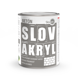 E-shop SLOVLAK Slovakryl Betón 0110 svetlošedá,5kg