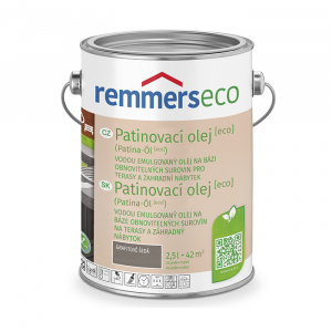 Remmers Patinovací olej (eco) Grafitová sivá,2.5L