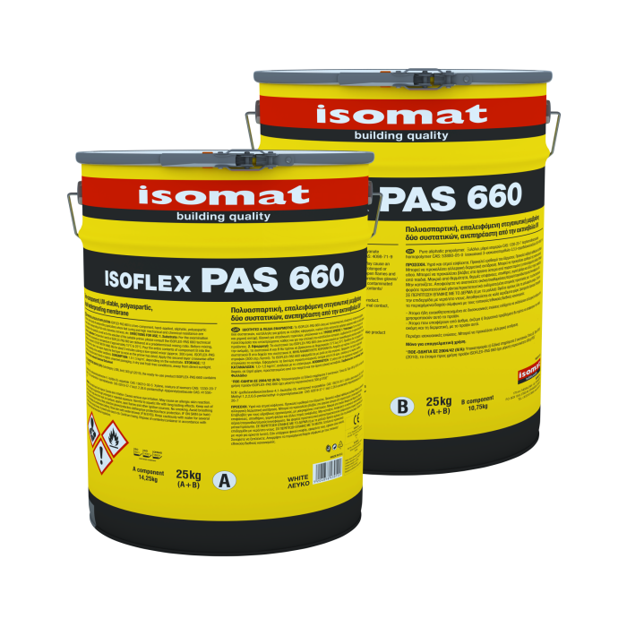 E-shop Isomat ISOFLEX-PAS 660 Biela Biela,25kg
