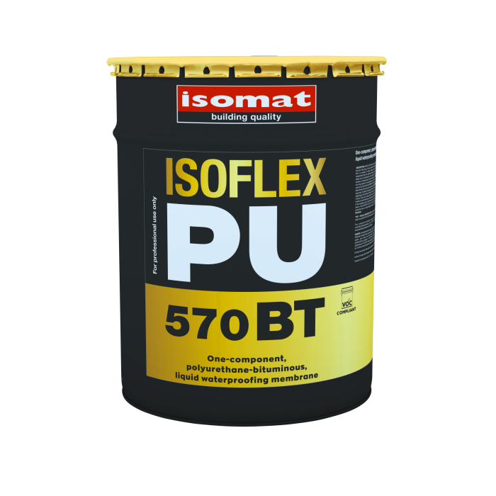E-shop Isomat ISOFLEX-PU 570 BT Čierna,23kg