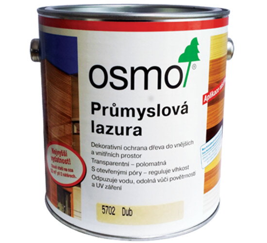 OSMO Priemyselná lazúra na striekanie 5710 Smrek,2.5L