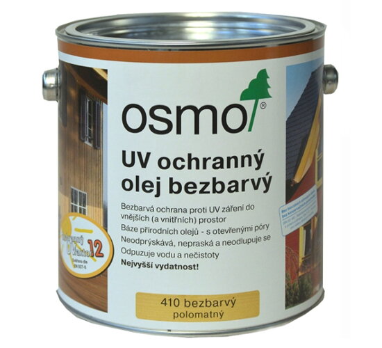 OSMO UV-Ochranný olej do interiéru 410 Bezfarebný,125ml