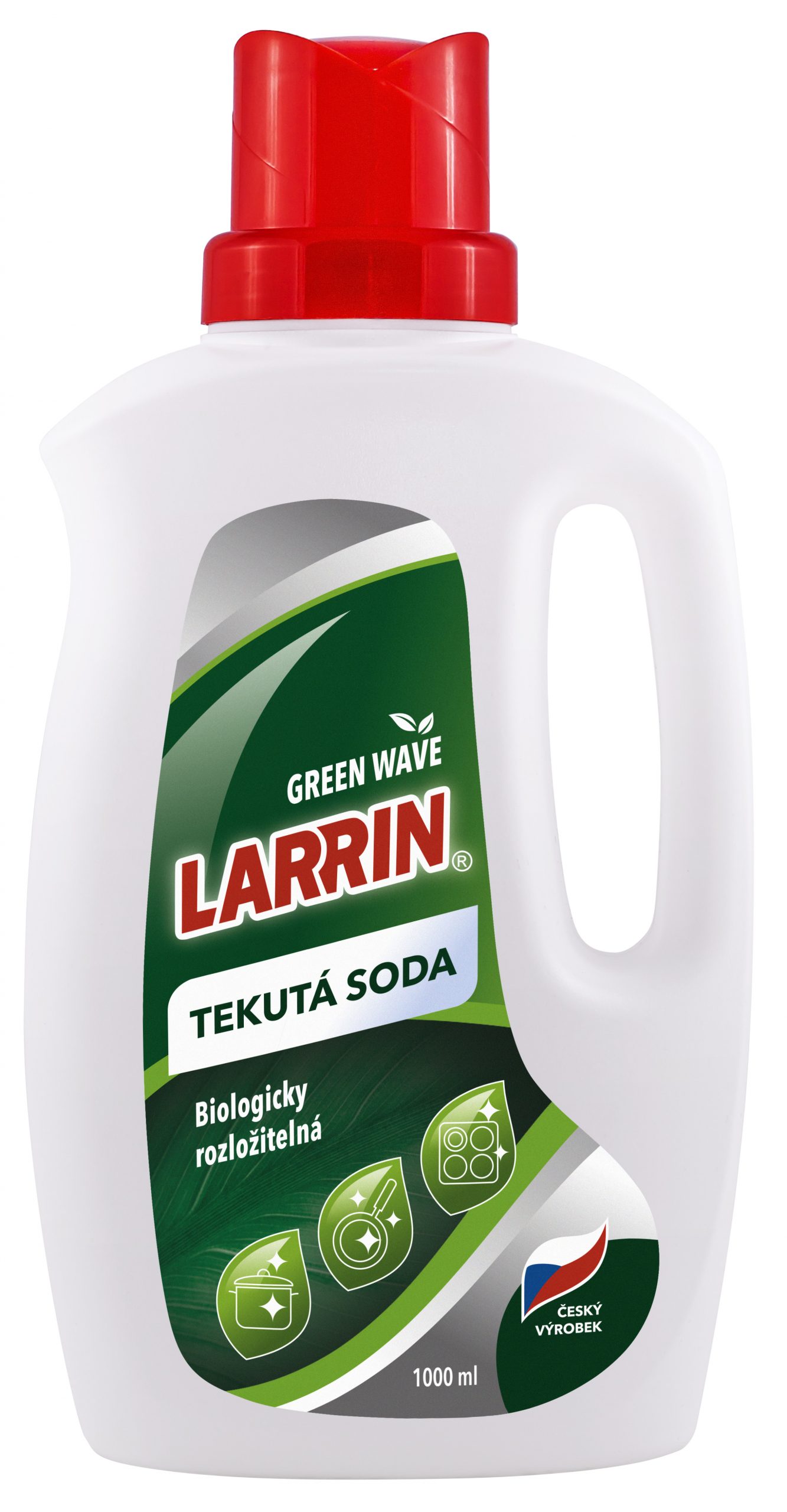 STYL Larrin GREEN WAVE Tekutá sóda, 1 l