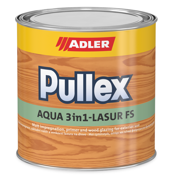 E-shop Adler Pullex Aqua 3in1-Lasur Eiche,10L