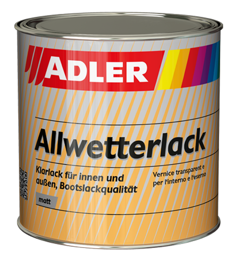 E-shop Adler Allwetterlack lodný lak Lesklý,375ml