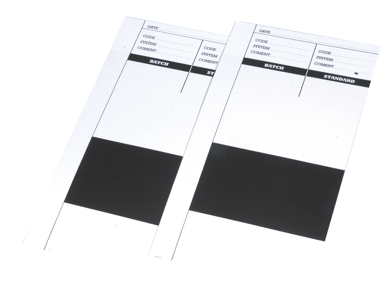 E-shop HB BODY Body testovacie karty (čierno-biela) balík 30 ks