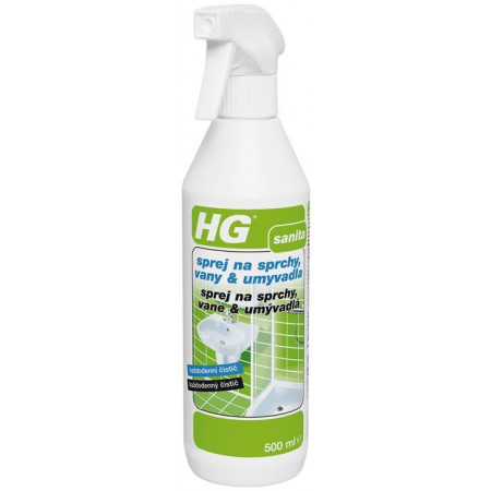 HG147 Sprej na sprchy, vane a umývadlá