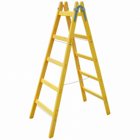 Rebrík drevený - dvojdielny